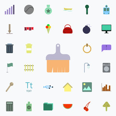 construction brush icon. color web icons universal set for web and mobile