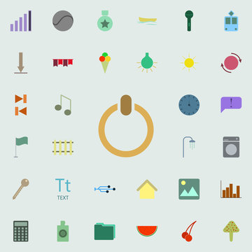 inclusion mark icon. color web icons universal set for web and mobile