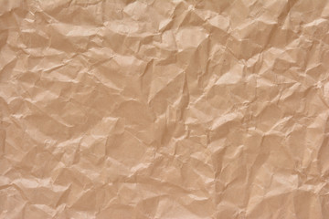 Fototapeta premium Close up of a crumpled paper