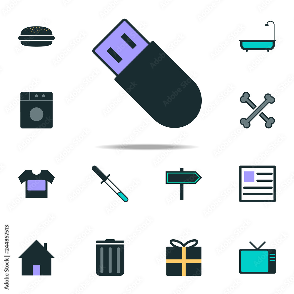 Poster flash card icon. web icons universal set for web and mobile