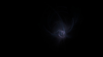 Fantasy chaotic colorful fractal pattern. Abstract fractal shapes. 3D rendering illustration background or wallpaper