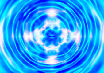 幾何学的な渦巻き模様