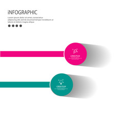 Infographic design template used for workflow layout, diagram, number options, web design vector