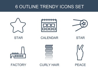 6 trendy icons