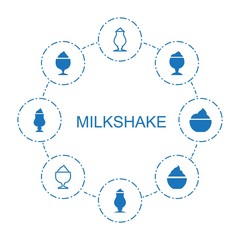 8 milkshake icons