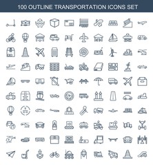 transportation icons