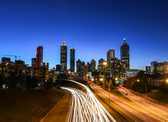 Obraz premium Skyline in Atlanta