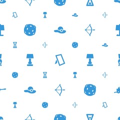 vintage icons pattern seamless white background
