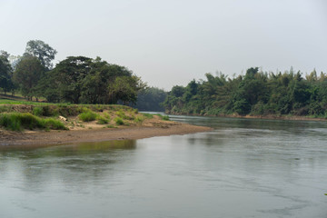 The River Kwai Noi Sai Yok, Kanchanaburi Thailand