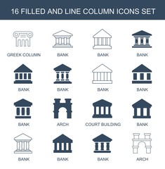 16 column icons