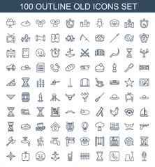 100 old icons