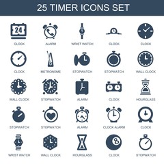 timer icons
