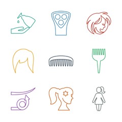 hair icons