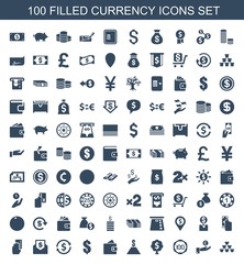 Fototapeta na wymiar currency icons