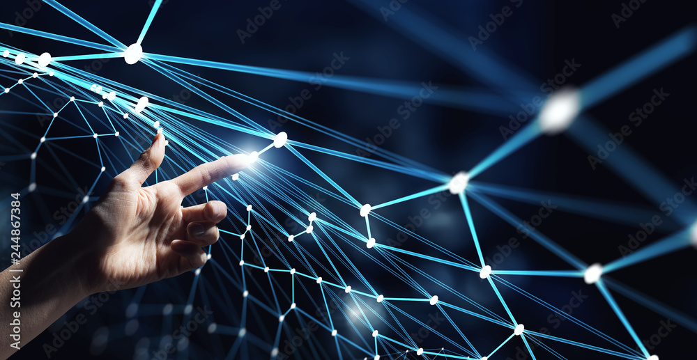 Poster connection technologies background
