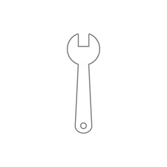 key tool icon. Element of cyber security for mobile concept and web apps icon. Thin line icon for website design and development, app development