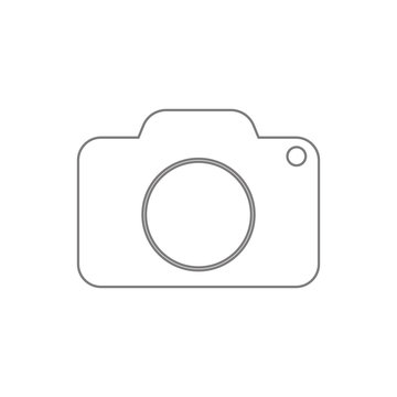 Camera icon. Element of cyber security for mobile concept and web apps icon. Thin line icon for website design and development, app development