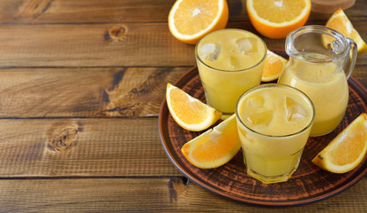 Fresh orange juice