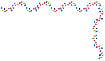  bordure d'étoiles