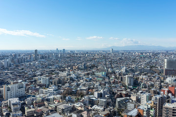 東京　世田谷の眺望