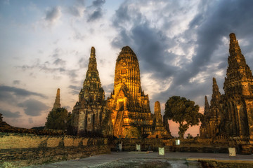 Obraz premium Wat Chaiwatthanaram Prang