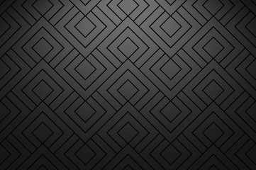 The geometric pattern with lines. Seamless vector background. White and black texture. Graphic modern pattern. Simple lattice graphic design