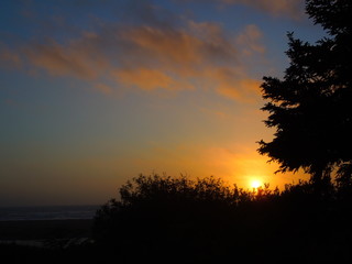 Fototapeta premium Lost coast sunset