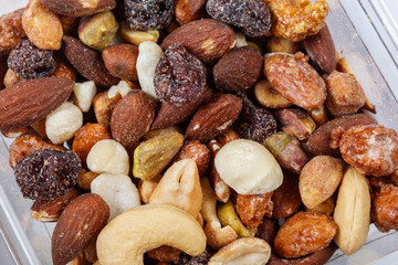 Mixed nuts snacks