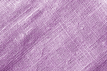 Fototapeta premium Cotton cloth texture in purple color.