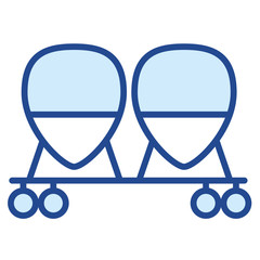 Waggon, Güterzug, Eisenbahn Vector Icon Illustration