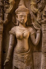 Obraz premium Apsara in Angkor Thom