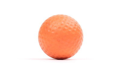 Close-up of a golf ball