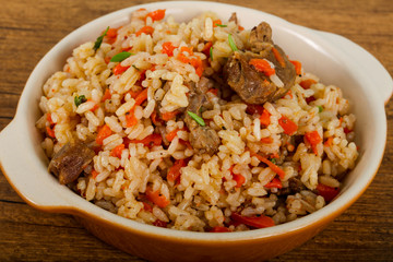 Asian rice - Plov