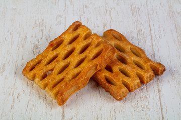 Delicious puff pastry