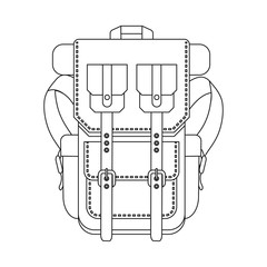 Vector design of suitcase and baggage symbol. Collection of suitcase and journey vector icon for stock.
