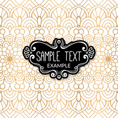 Vector abstract background