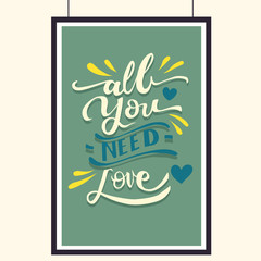 All you need love is love