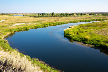 Fototapeta na wymiar Seedskadee National Wildlife Refuge in Wyoming, Green River, USA