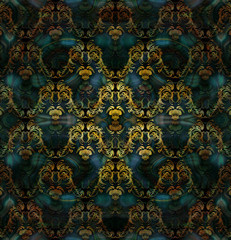 vintage old floral patterned background