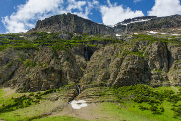 Near Siyeh Bend, Glacier National Park, Montana, United States