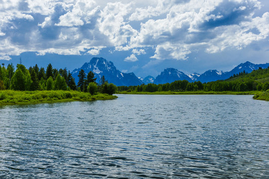 Oxbow Bend Turnout, Grand Teton National Park, Wyoming, United States