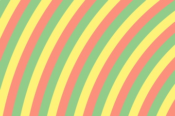 Rainbow curved color lines background