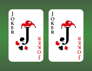Playing cards. Joker 