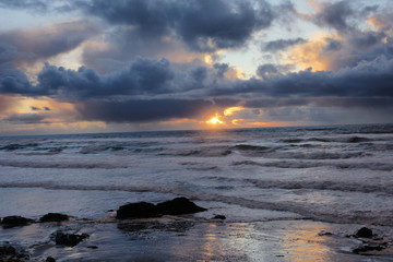Coast Sunset, Siuslaw National Forest, Oregon, United States