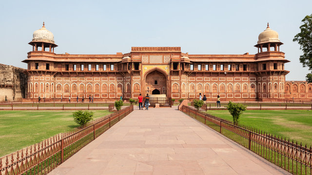 Agra for exterior, India