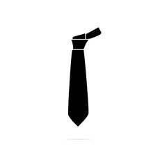 necktie Icon. Vector concept illustration for design.