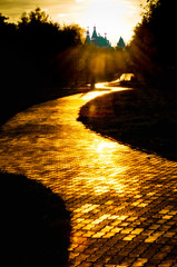 Yellow brick road