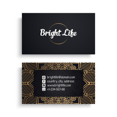 Business Card. Luxury template