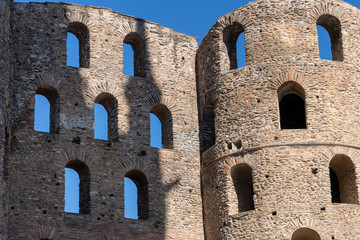 Susa, Piedmont, Italy: historic cathedral
