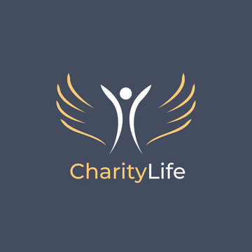 Charity Logo by Roman Caseru on Dribbble